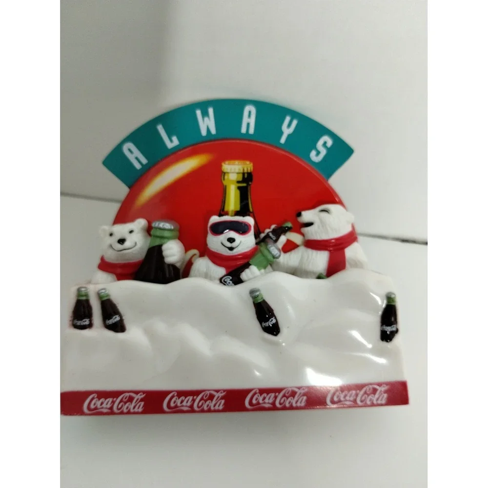 Coca-Cola Polar Bear Magnet‎ Set Always Fridge Magnets Coke Collectible